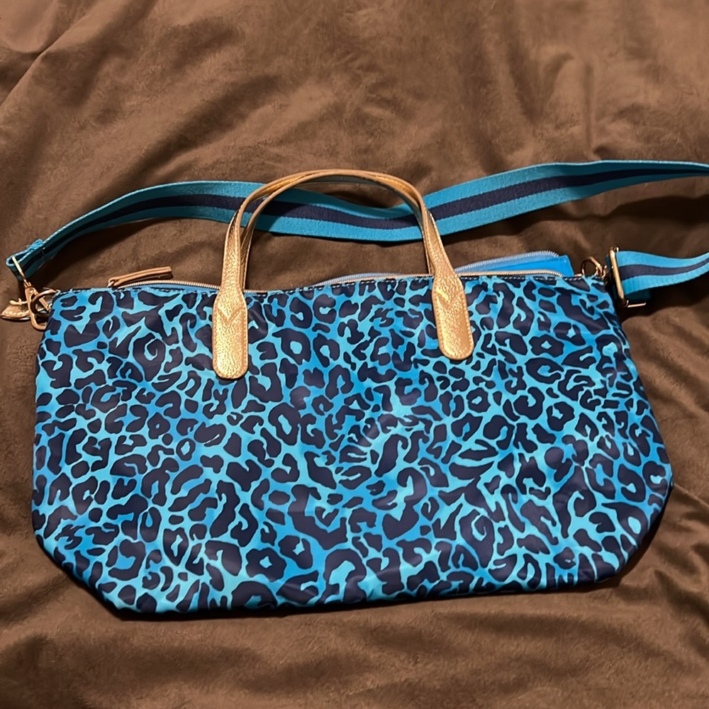 Evita Lilly Pulitzer Purse GUC in my favorite spot print - Picture 6 of 11
